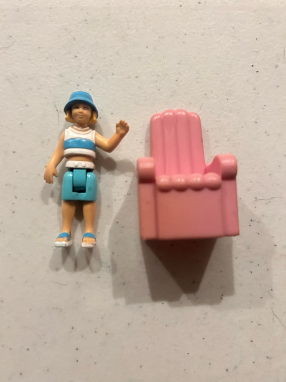Fisher Price Sweet Streets Beach House Replacement Girl Doll Figure Vintage 2000